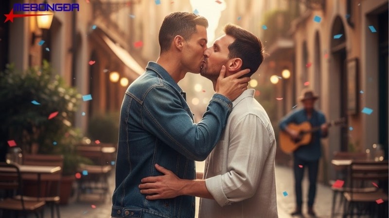 Ronaldo và Messi rất lãng mạn khi bên nhau