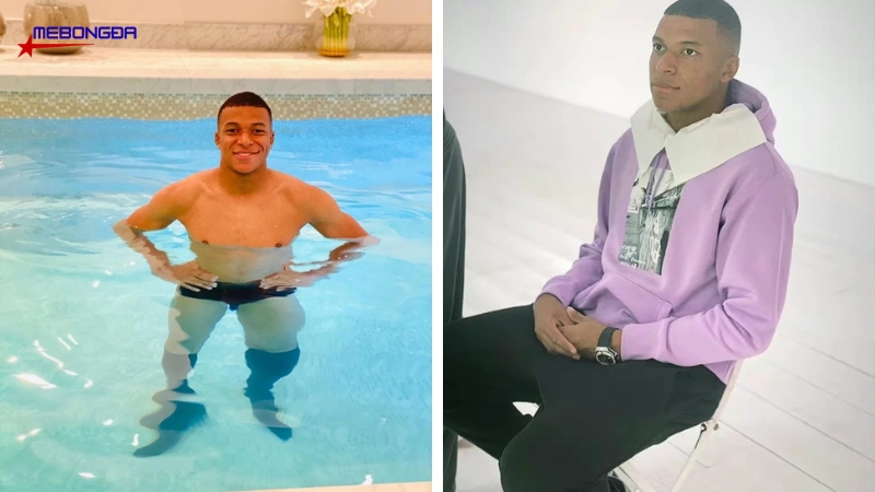 Ảnh đời thường của Mbappe cũng khiến fan vui vẻ