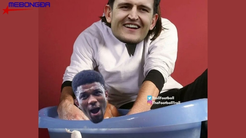 Ảnh chế Harry Maguire cực hot trên mạng xã hội