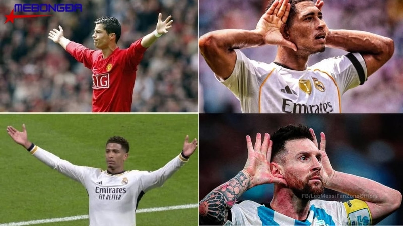 Bellingham được cho là copy phong cách ăn mừng của nhiều cầu thủ