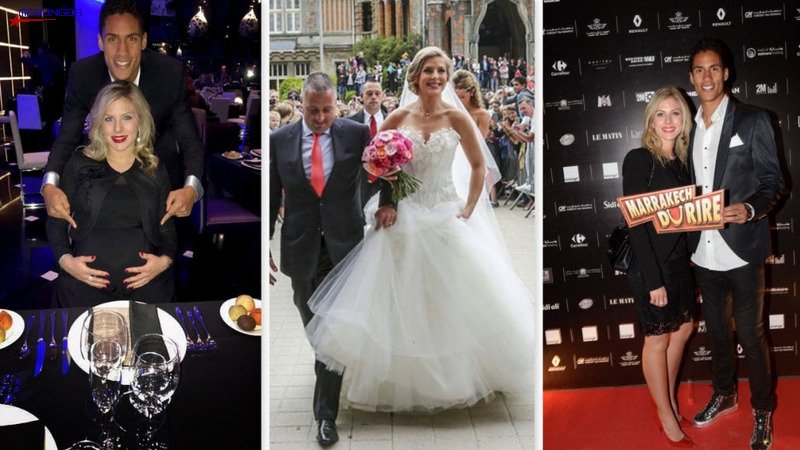 Hình ảnh được đăng tải cùng Varane